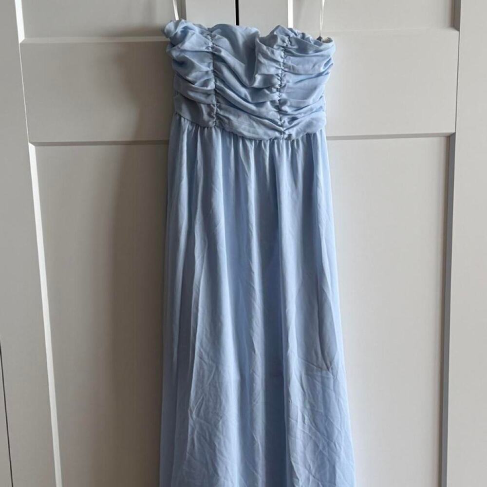 Powder Blue Maxi Dress